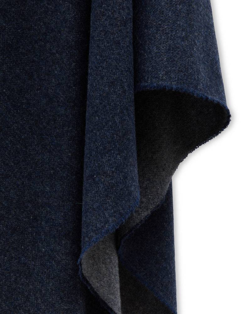 Lanerossi Colin poncho in misto cashmere e lana Outlet