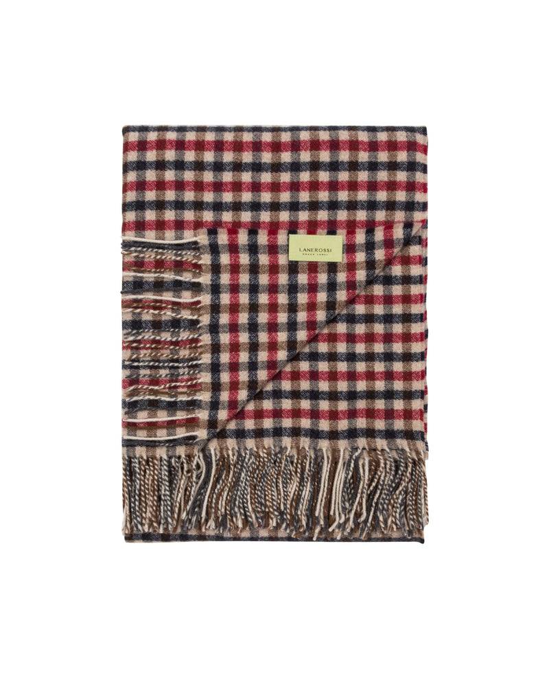 Lanerossi Acero plaid in lana riciclata Sottocosto