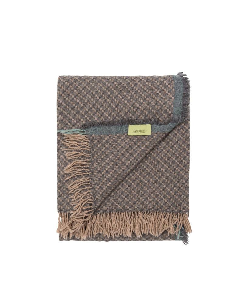 Lanerossi Fimon plaid in lana riciclata Negozio online di fabbrica