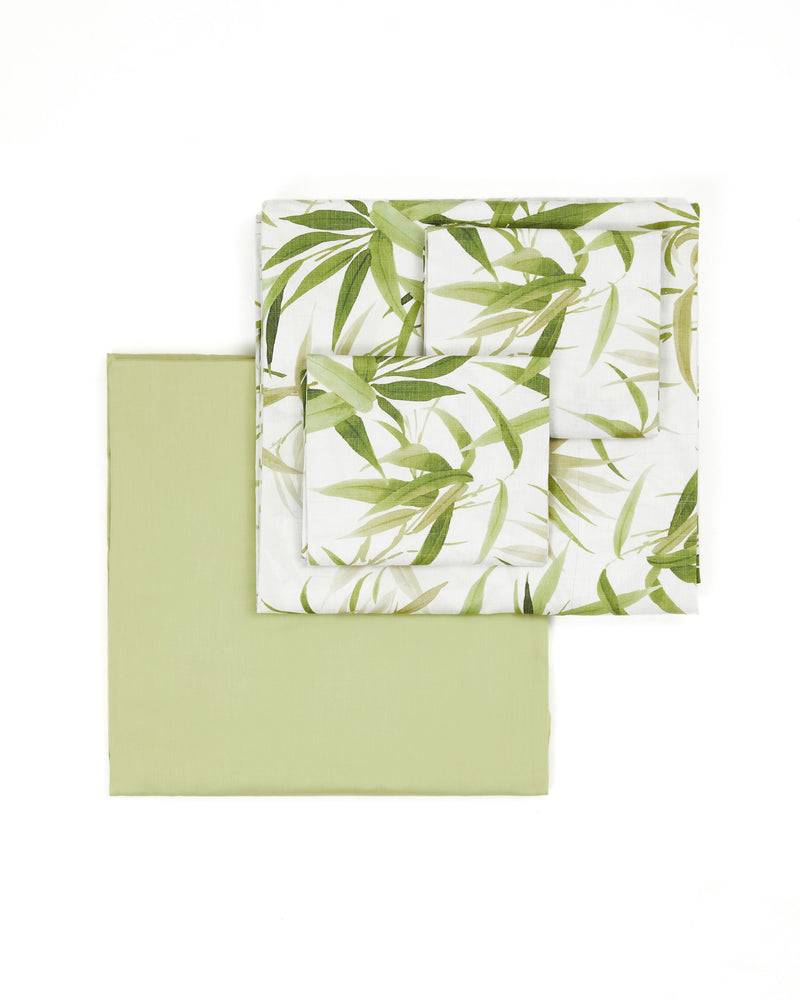 Lanerossi Bamboo completo lenzuola in raso di cotone Offerta