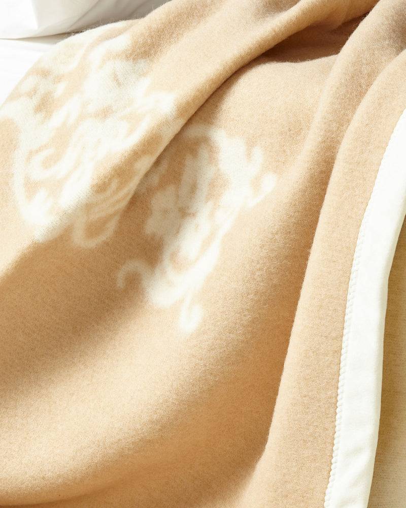 Lanerossi Agata coperta in pura lana Saldi Di Fabbrica