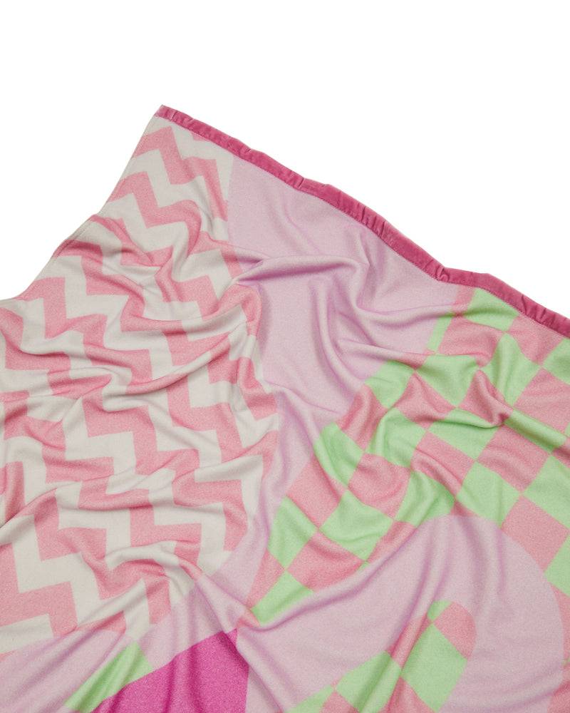 Lanerossi R Geometrics plaid misto lana Soddisfazione Garantita