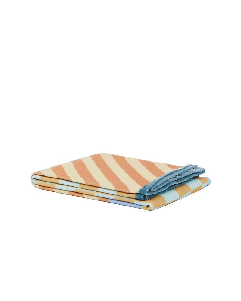 Lanerossi R Geometrics plaid misto lana Soddisfazione Garantita