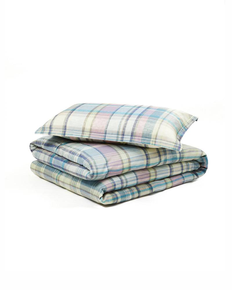 Lanerossi Madras set lenzuola in raso di cotone In Vendita