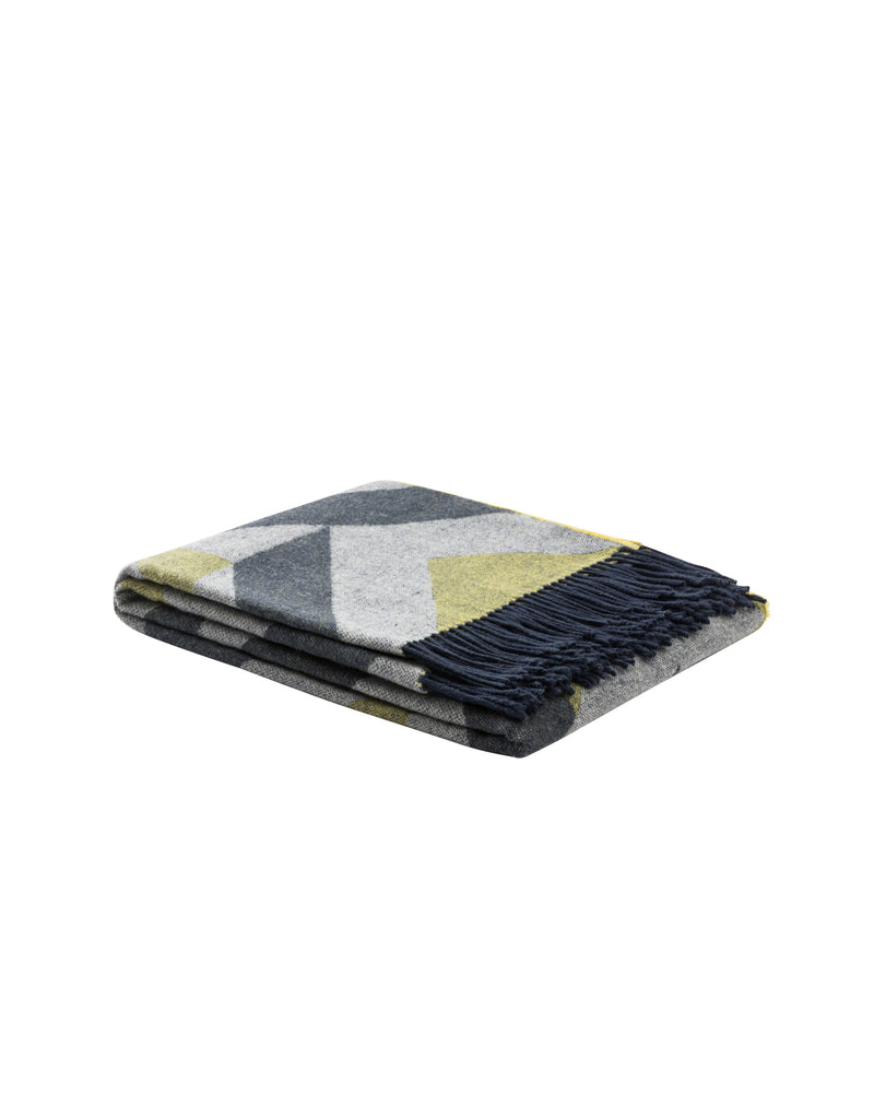 Lanerossi Astico plaid in lana e cotone riciclato In Linea