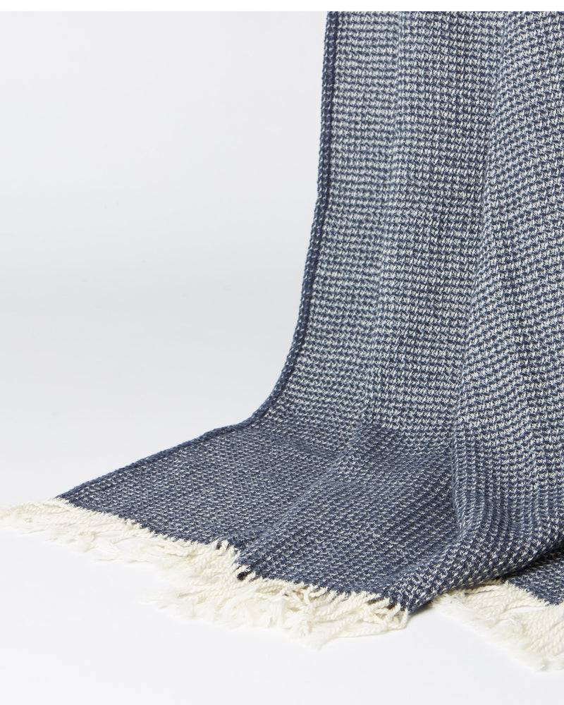 Lanerossi Zaffiro plaid in misto cashmere Italy