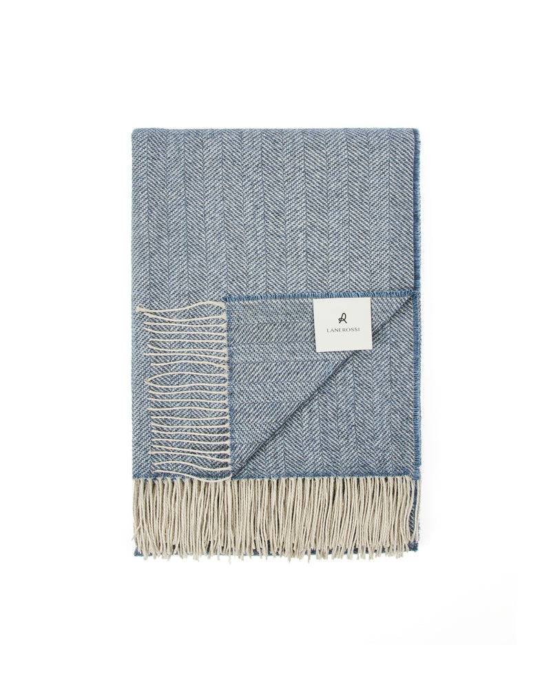 Lanerossi Calais plaid in canapa e lana Prezzo Ridotto