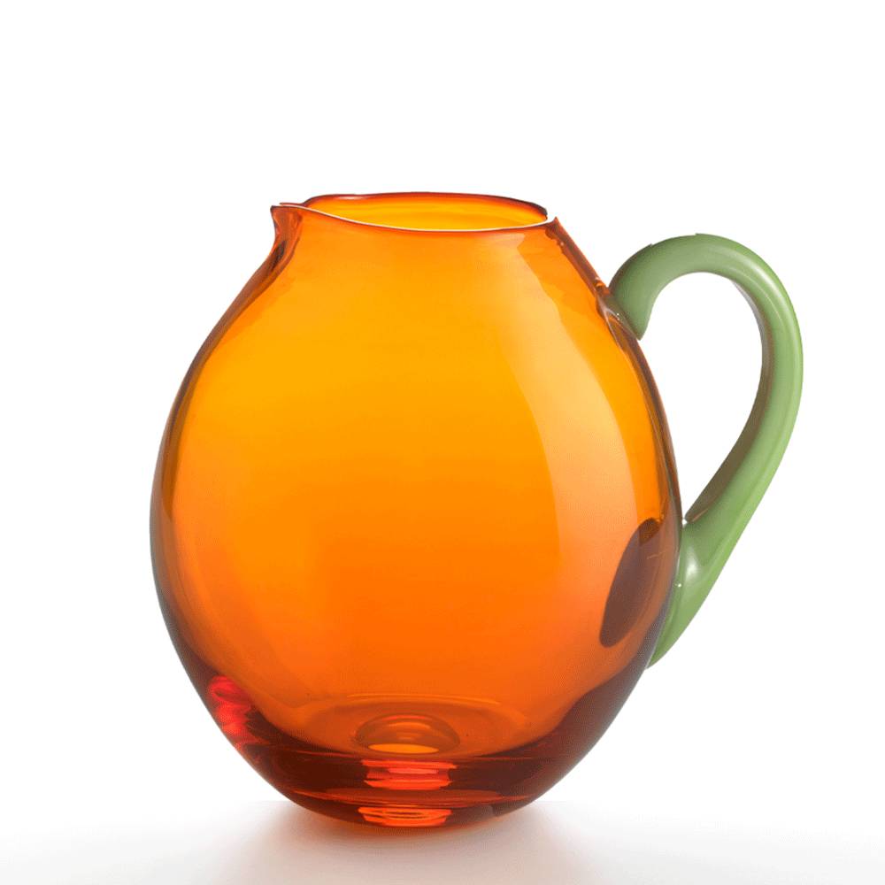 Masonmoretti Pitcher Dandy Pea Green Orange Negozio online di fabbrica