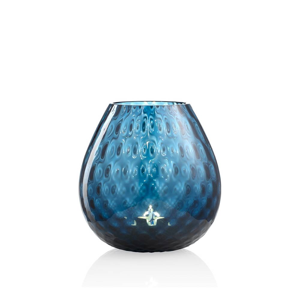 Masonmoretti Candle Holder Macramè Large Air Force Blue Comprane uno, ottenene uno gratis