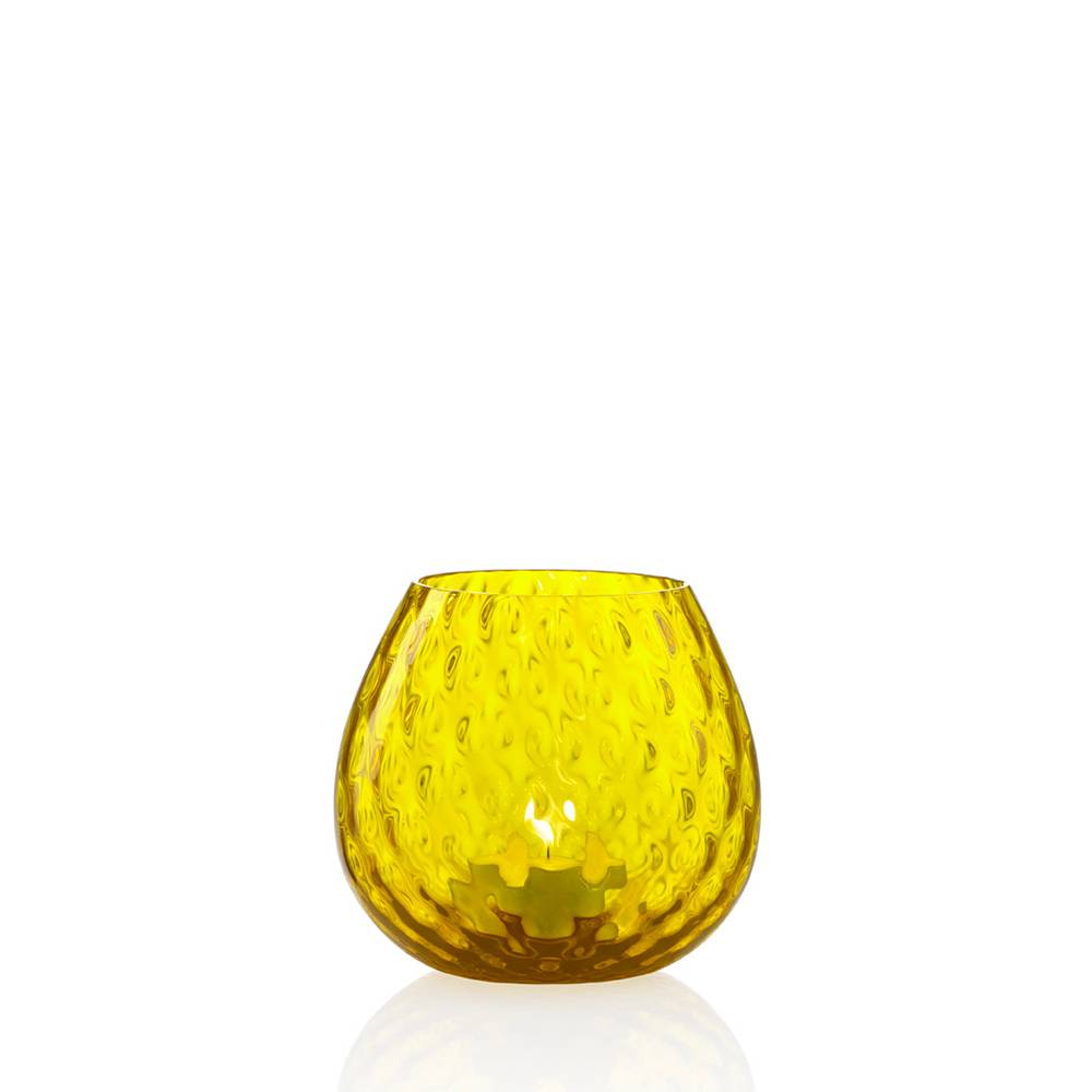 Masonmoretti Candle Holder Macramè Little Yellow ACQUISTA ORA