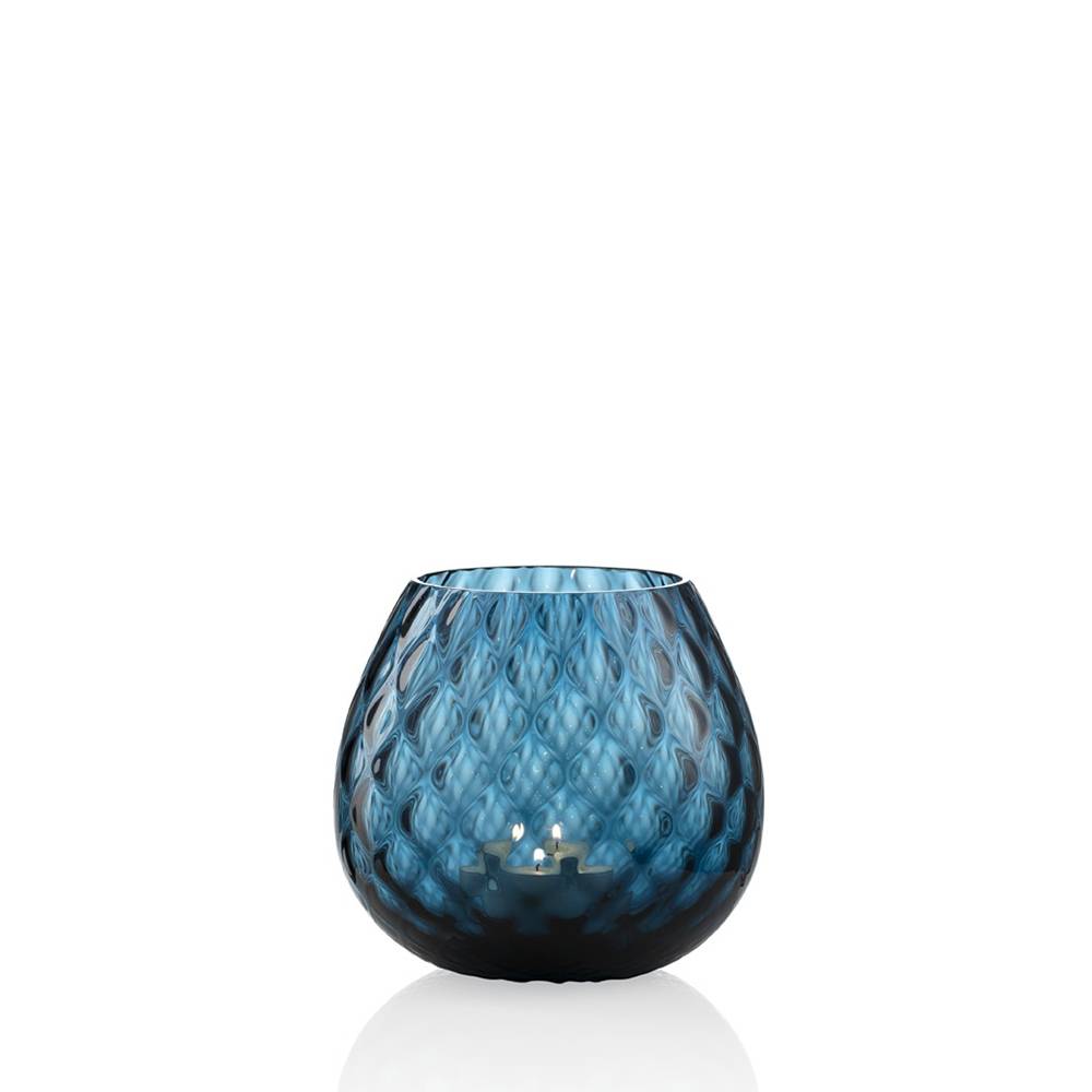 Masonmoretti Candle Holder Macramè Little Air Force Blue Latest stili
