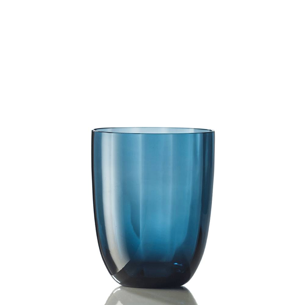 Masonmoretti Water Glass Idra Optic Air Force Blue Fino al 65% di sconto
