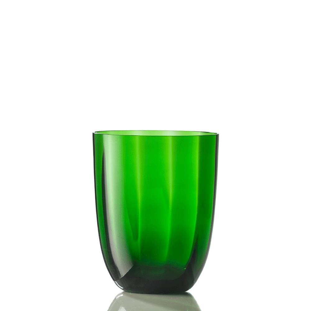 Masonmoretti Water Glass Idra Optic Pine Green 50% di sconto con spedizione gratuita