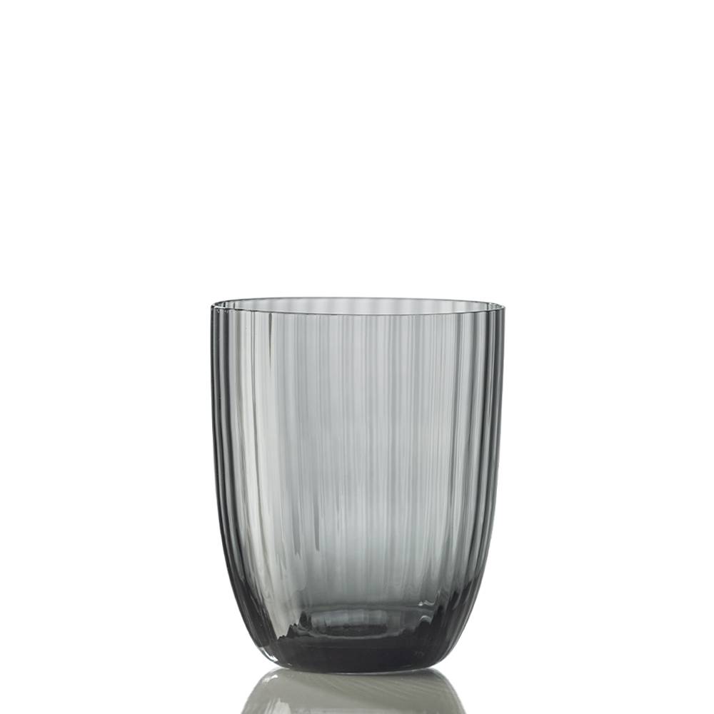 Masonmoretti Water Glass Idra Striped Grey Fino Al -60%