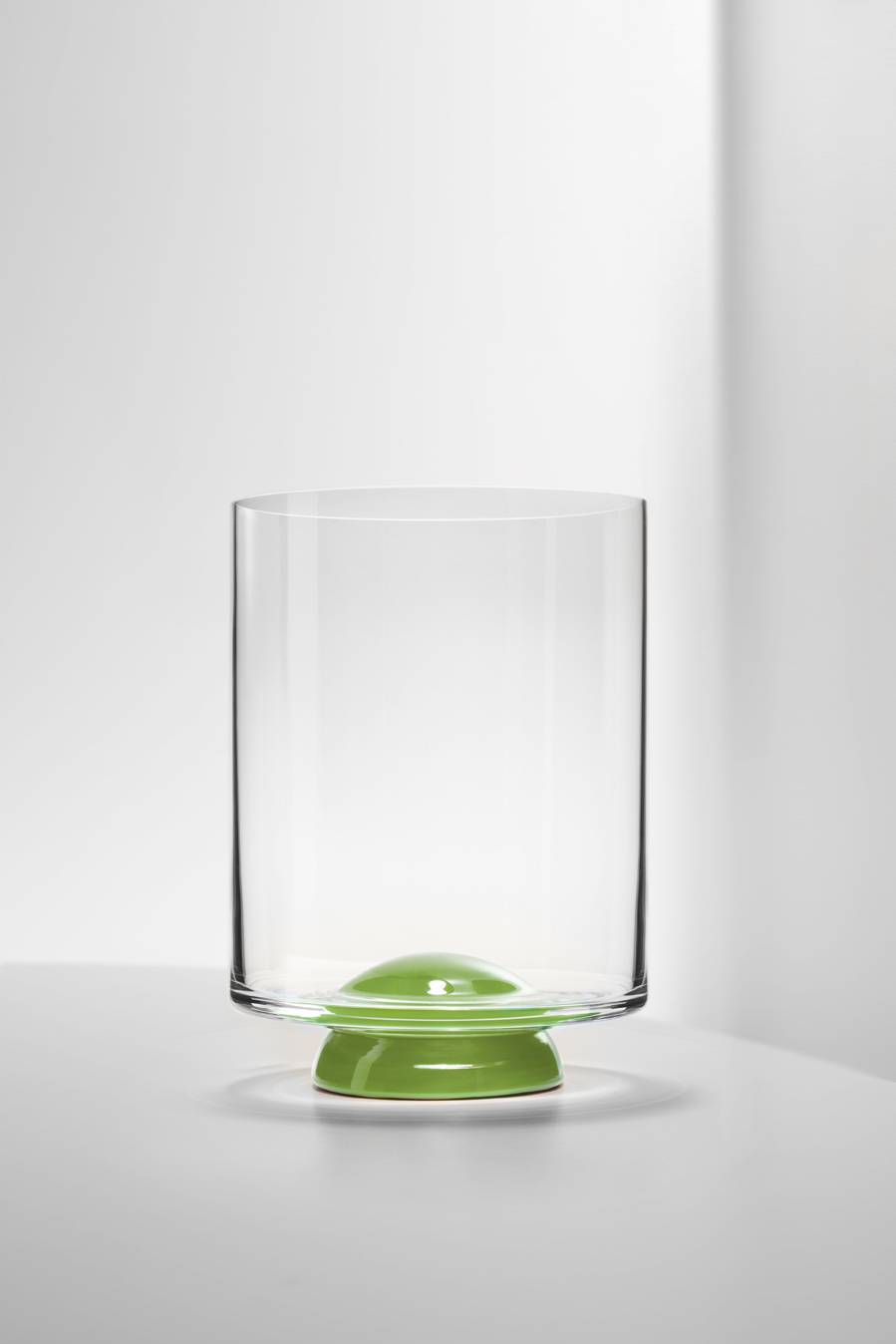 Masonmoretti Wine Glass Dot Pea Green