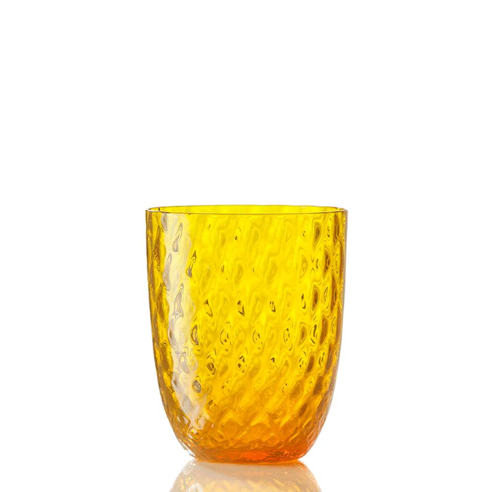 Masonmoretti Water Glass Idra Balloton Yellow Shopping Online