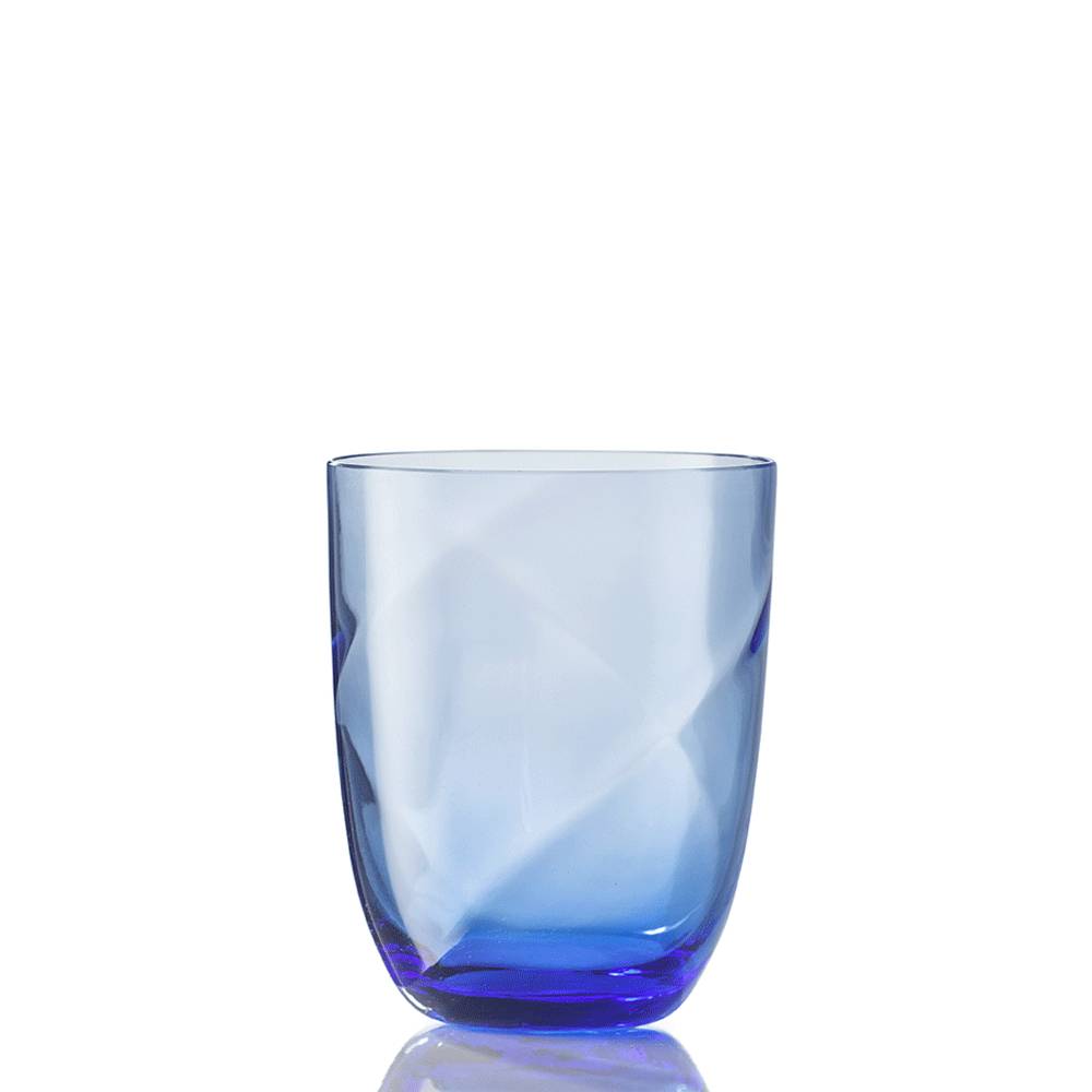 Masonmoretti Water Glass Idra Lente Aquamarine Saldi Di Fabbrica