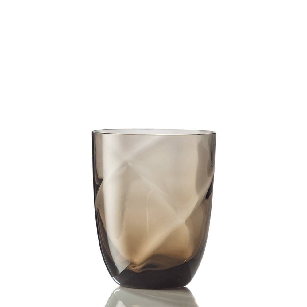 Masonmoretti Water Glass Idra Lente Brown Negozio