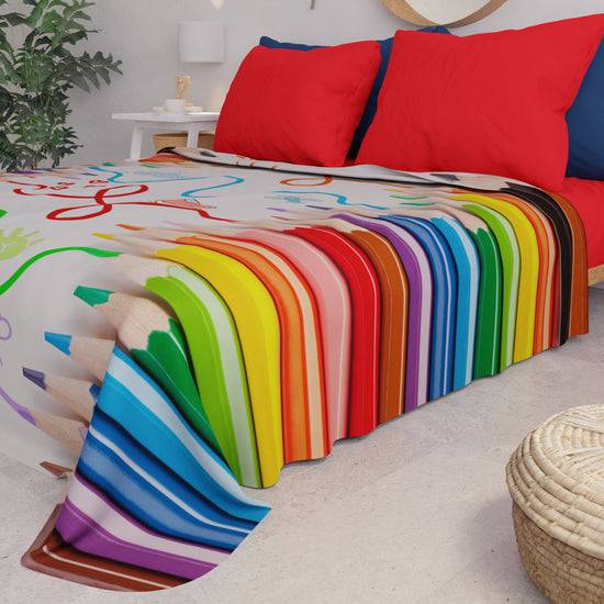 PETTI Copriletto Estivo, Coperta Leggera, Lenzuola Copriletto Matite Saldi Di Fabbrica