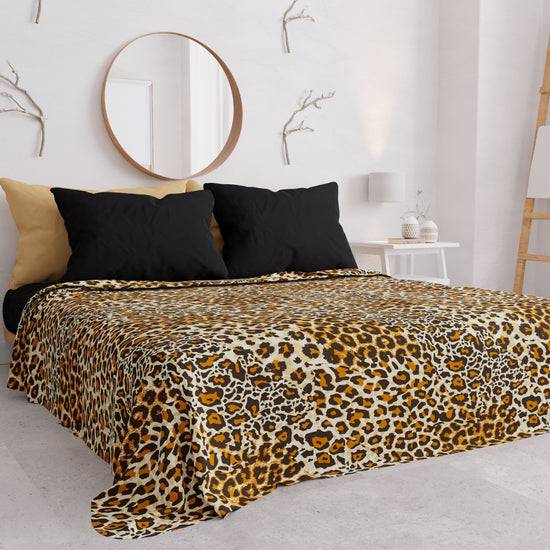 PETTI Copriletto Estivo, Coperta Leggera, Lenzuola Copriletto, Animalier Maculato Online