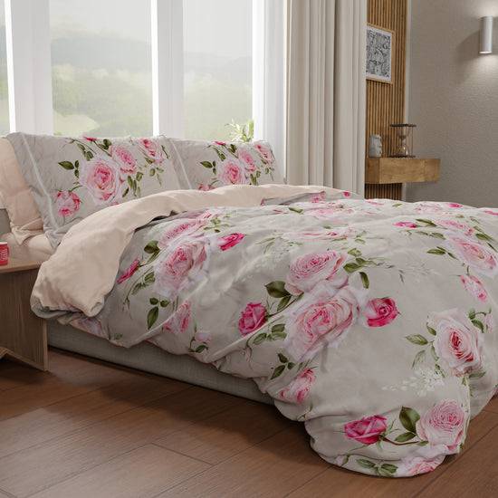 PETTI Copripiumino Matrimoniale, Singolo, Una Piazza e Mezza, Floreale 20-06 2025