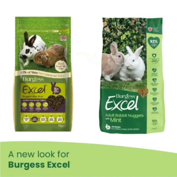 Bauzaar Burgess Excel Coniglio Adult Menta Offerta