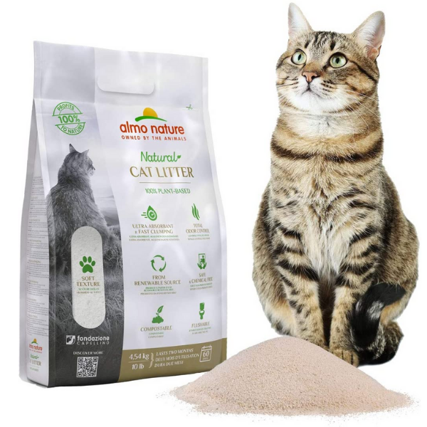 Bauzaar Almo Nature Natural Cat Litter Soft Texture lettiera vegetale Shopping Online