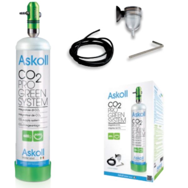 Bauzaar Kit completo CO2 per Acquari Pro Green System Askoll Sottocosto