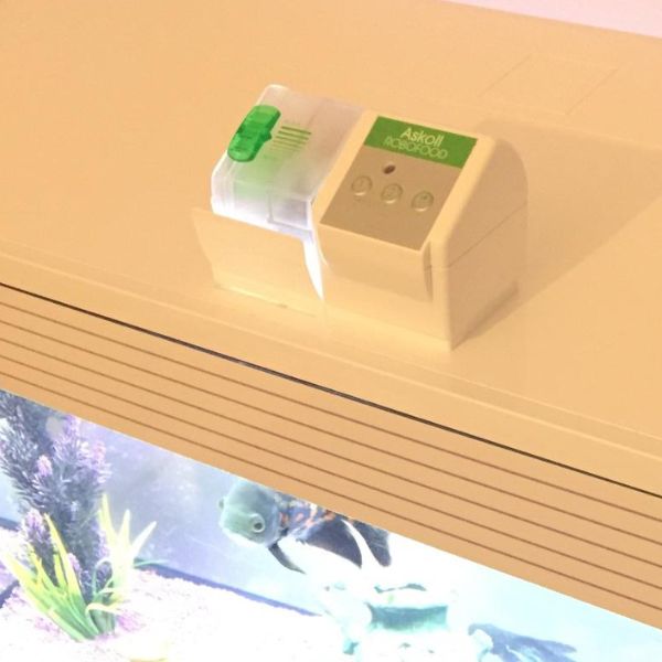 Bauzaar Distributore automatico programmabile di cibo per pesci Robofood Askoll Convenienza