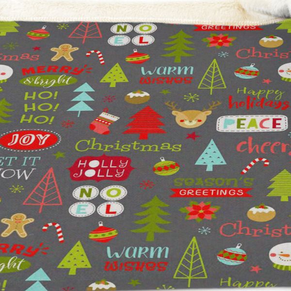Bauzaar Coperta di Natale PetUp Negozio