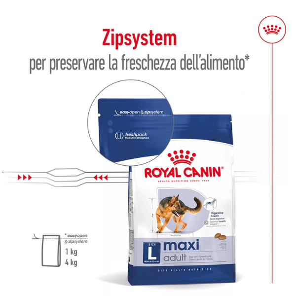 Bauzaar Royal Canin Maxi Dog Adult Consegna Veloce