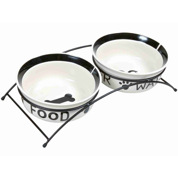Bauzaar Set Ciotole Ceramica Eat-on-Feet Trixie Vendita Calda