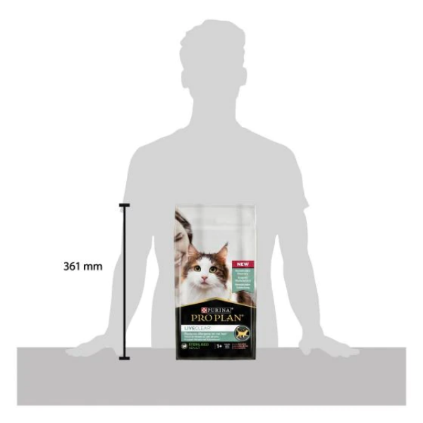 Bauzaar Purina Pro Plan LiveClear Adult Crocchette Gatto Sterilizzato con salmone Vendite Flash