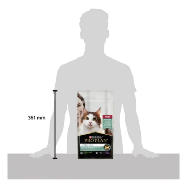 Bauzaar Purina Pro Plan LiveClear Adult Crocchette Gatto Sterilizzato con tacchino Negozio