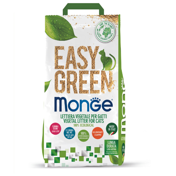 Bauzaar Lettiera vegetale ecologica Monge Easy Green Rilascio limitato