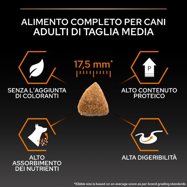 Bauzaar Purina Pro Plan Everyday Nutrition Medium Adult Crocchette Cane Pollo Officina