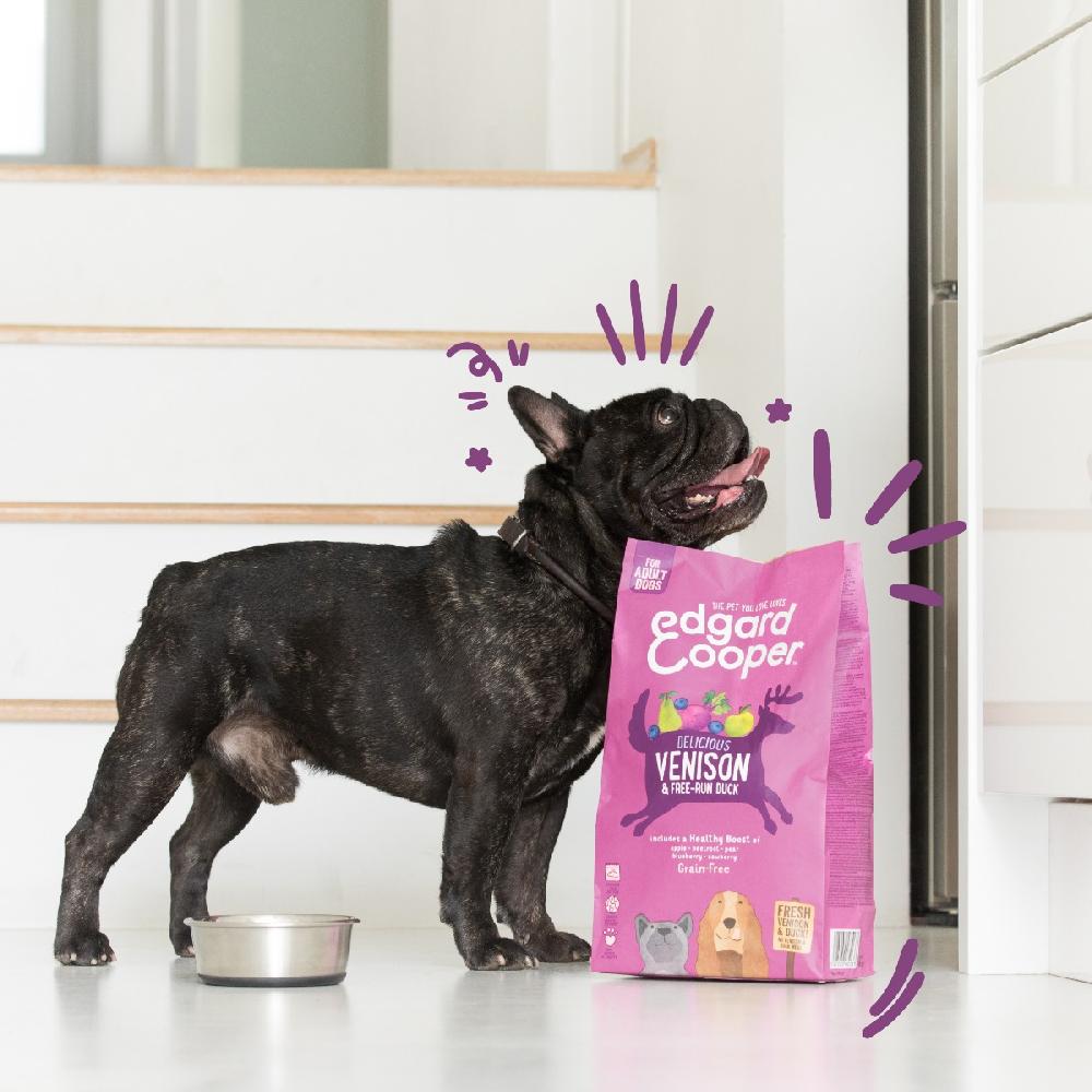 Bauzaar Edgard & Cooper Adult Grain Free Anatra e Cervo Duty-free