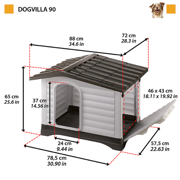 Bauzaar Cuccia da esterni Dogvilla Ferplast In Vendita
