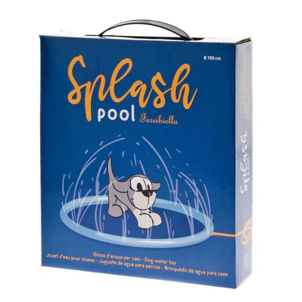 Bauzaar Gioco d'acqua per cani Splash Pool Ferribiella Saldi Di Fabbrica