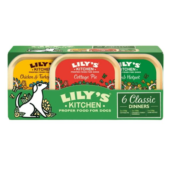 Bauzaar Lily's Kitchen Dog multipack 6x150 g Classic Dinners Shopping online