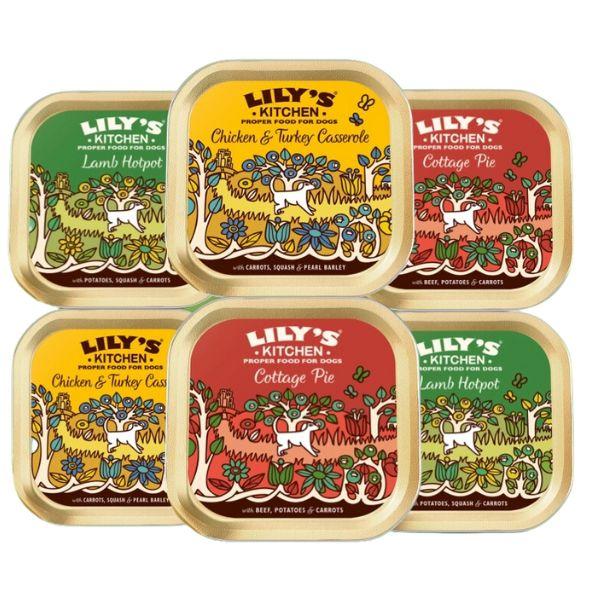 Bauzaar Lily's Kitchen Dog multipack 6x150 g Classic Dinners Shopping online