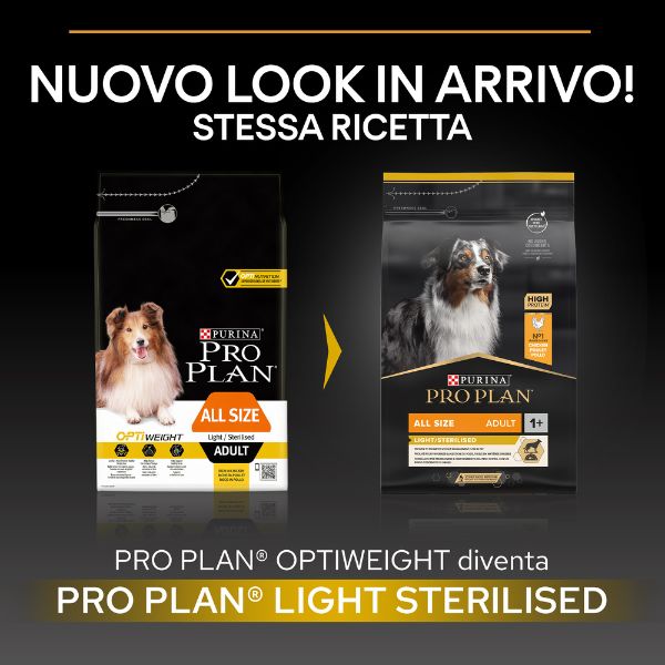 Bauzaar Purina Pro Plan Light Sterilised All Size Adult Crocchette Cane Pollo Cyber Monday