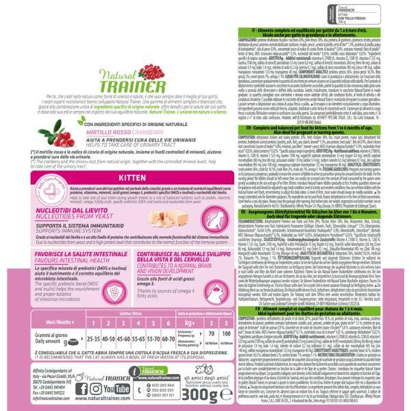 Bauzaar Natural Trainer Kitten con Pollo Fresco Offerta Anniversario