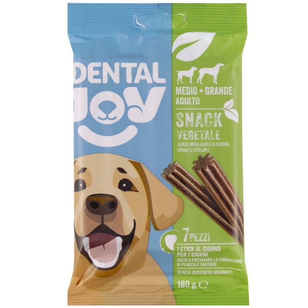 Bauzaar DentalJoy Dog Adult Medium/Large Snack Dentali Vegetale Bestseller