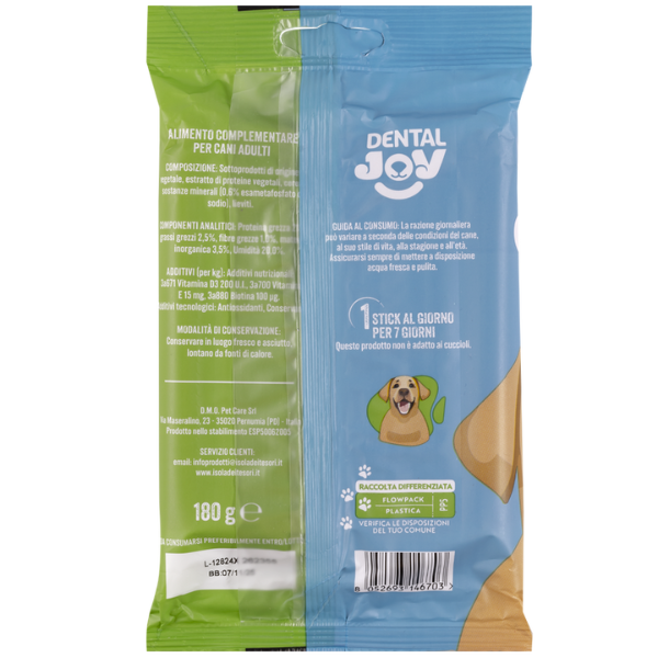 Bauzaar DentalJoy Dog Adult Medium/Large Snack Dentali Vegetale Bestseller
