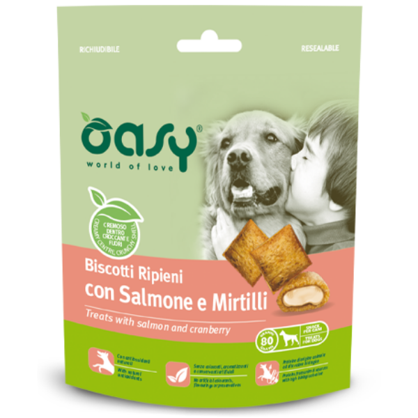 Bauzaar Oasy Dog Biscotti Ripieni 80 gr Fino al 65% di sconto