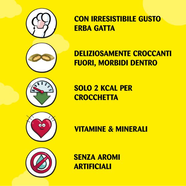 Bauzaar Catisfactions snack per gatti Maxi Pack 180 gr Nuovo