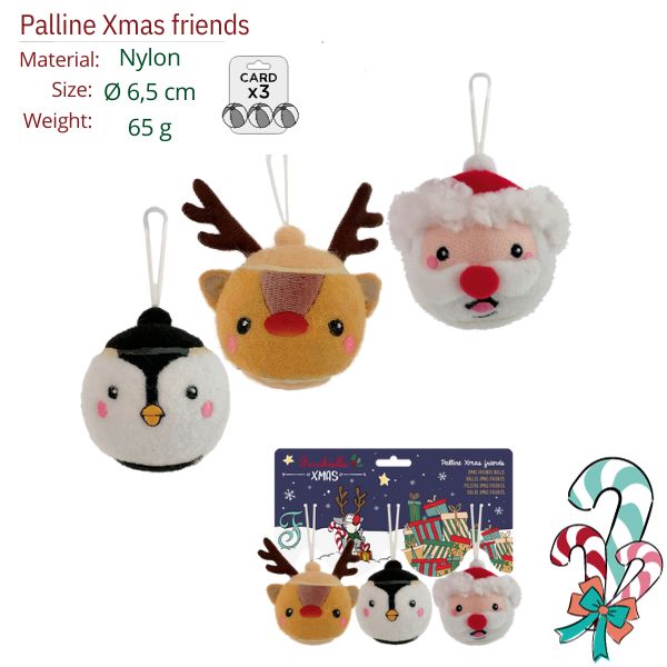 Bauzaar Pallina per cani Xmas Friends per albero di Natale Ferribilla Convenienza