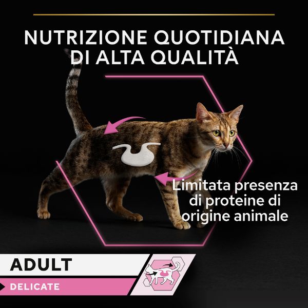 Bauzaar Purina Pro Plan Cat Adult Delicate Digestion in salsa Multipack 10x85g In Vendita