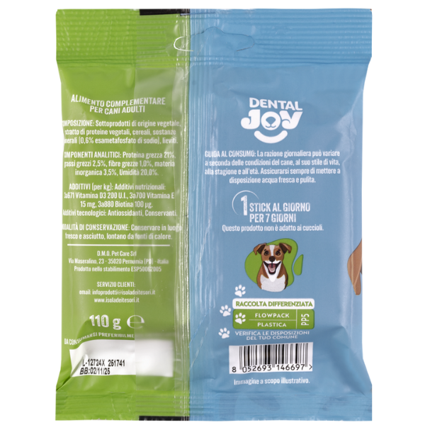 Bauzaar DentalJoy Dog Adult Mini Snack Dentali Vegetale Hotsell